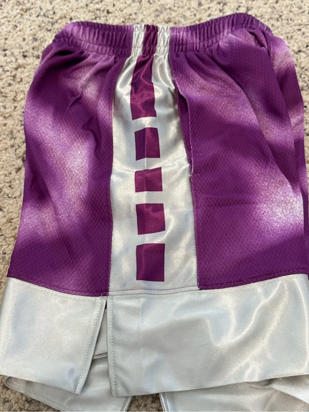 Nike Kids' Purple Basketball Shorts size XS